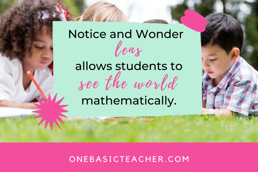Notice and Wonder is a Number Talks Strategy